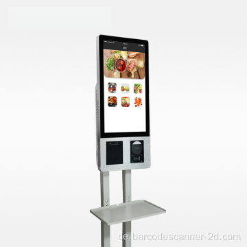 Self -Service -Auftragszahlung Touchscreen